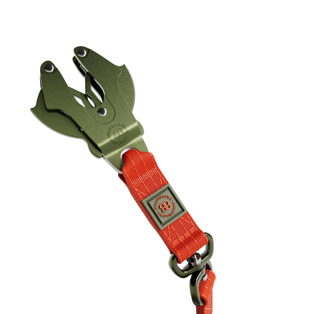 featured image of 3M Lighter Swivel Combat Leash | Anti-Tangle & Secure Clip - Burnt Orange x Khaki