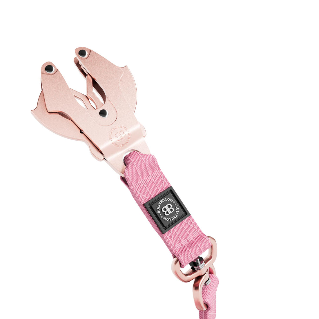 featured image of 1.4m Lighter Swivel Combat Leash | Anti-Tangle & Secure Clip - Pink x Pink