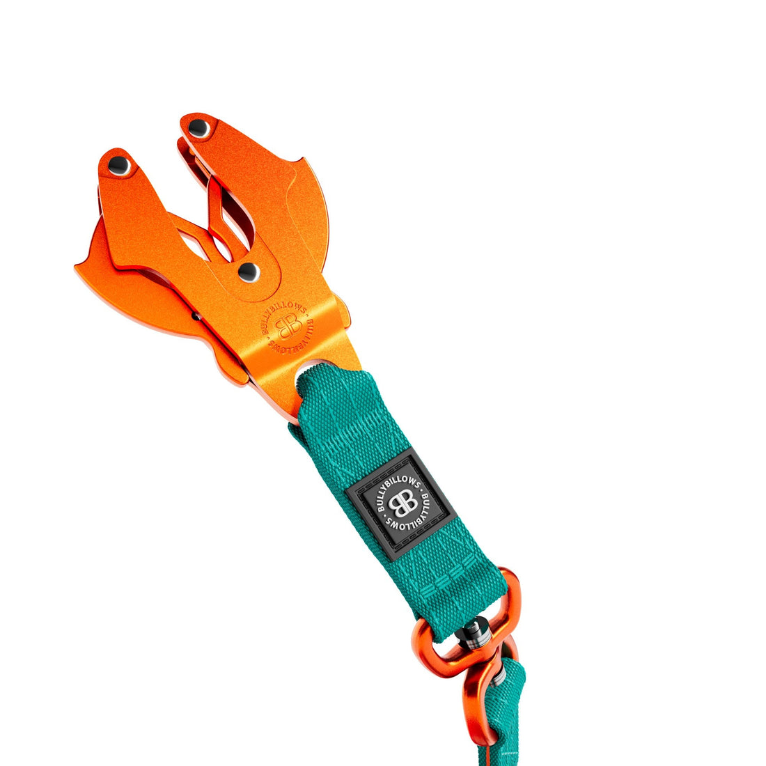 featured image of 3M Lighter Swivel Combat Leash | Anti-Tangle & Secure Clip - Turquoise x Orange