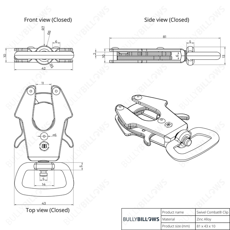 10m Recall Billowthane® Lead | Waterproof | Pink