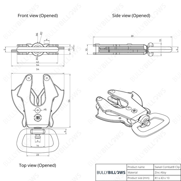 10m Recall Billowthane® Lead | Waterproof | Pink