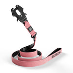 1.4m Swivel Combat Leash | Neoprene Lined, Secure Rated Clip with Soft Handle - Pink