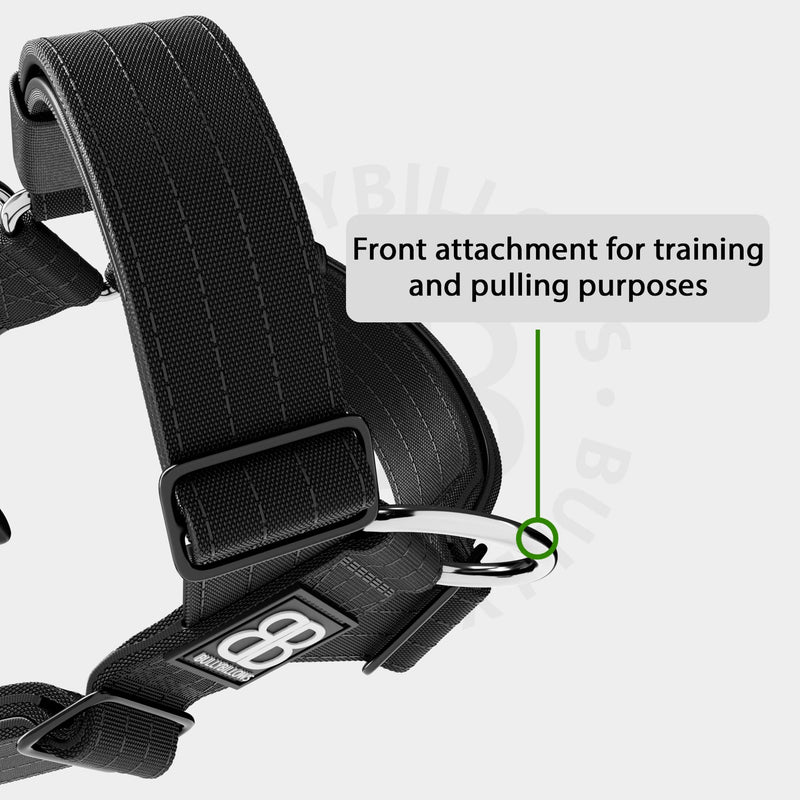Training Anti Pull TRI-Harness® | M-XL Breeds - Black