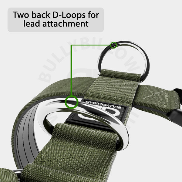 Training Anti Pull TRI-Harness® | M-XL Breeds - Khaki
