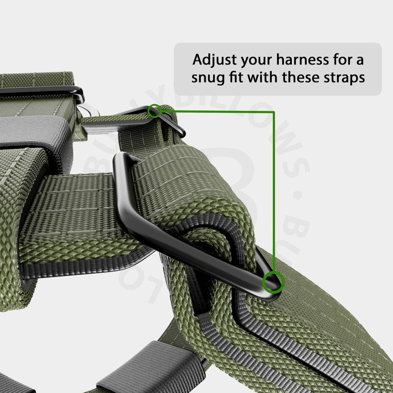 Anti-Pull TRI-Harness® | Training Dog Harness for All Breeds - Khaki