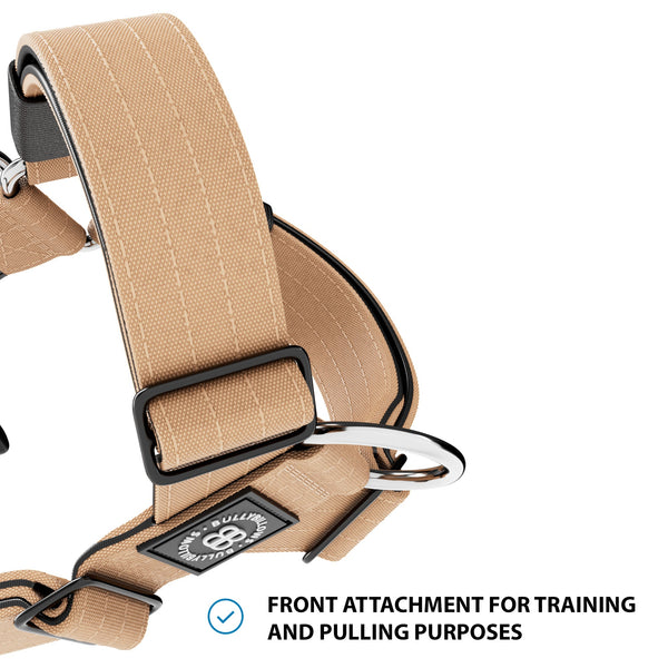 Anti-Pull TRI-Harness® | Training Dog Harness for All Breeds - Tan
