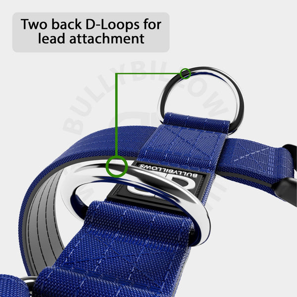 Training Anti Pull TRI-Harness® | M-XL Breeds - Blue