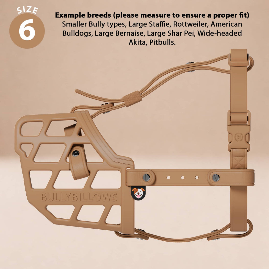featured image of Premium Comfort Muzzle with 2 Straps - Doug Special Edition