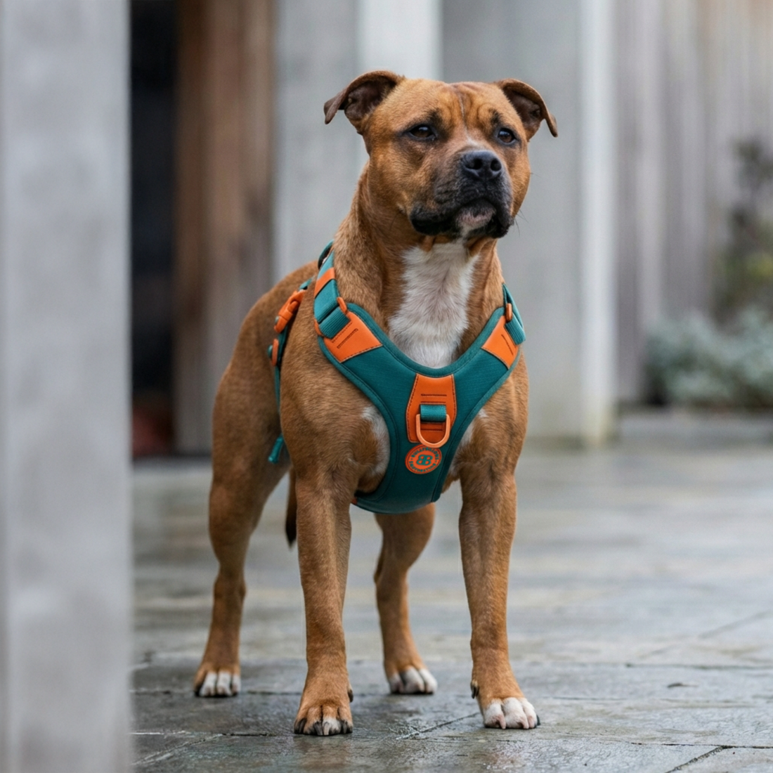 featured image of Anti Pull Hurricane Harness Lighter | With Handle - Turquoise X Orange