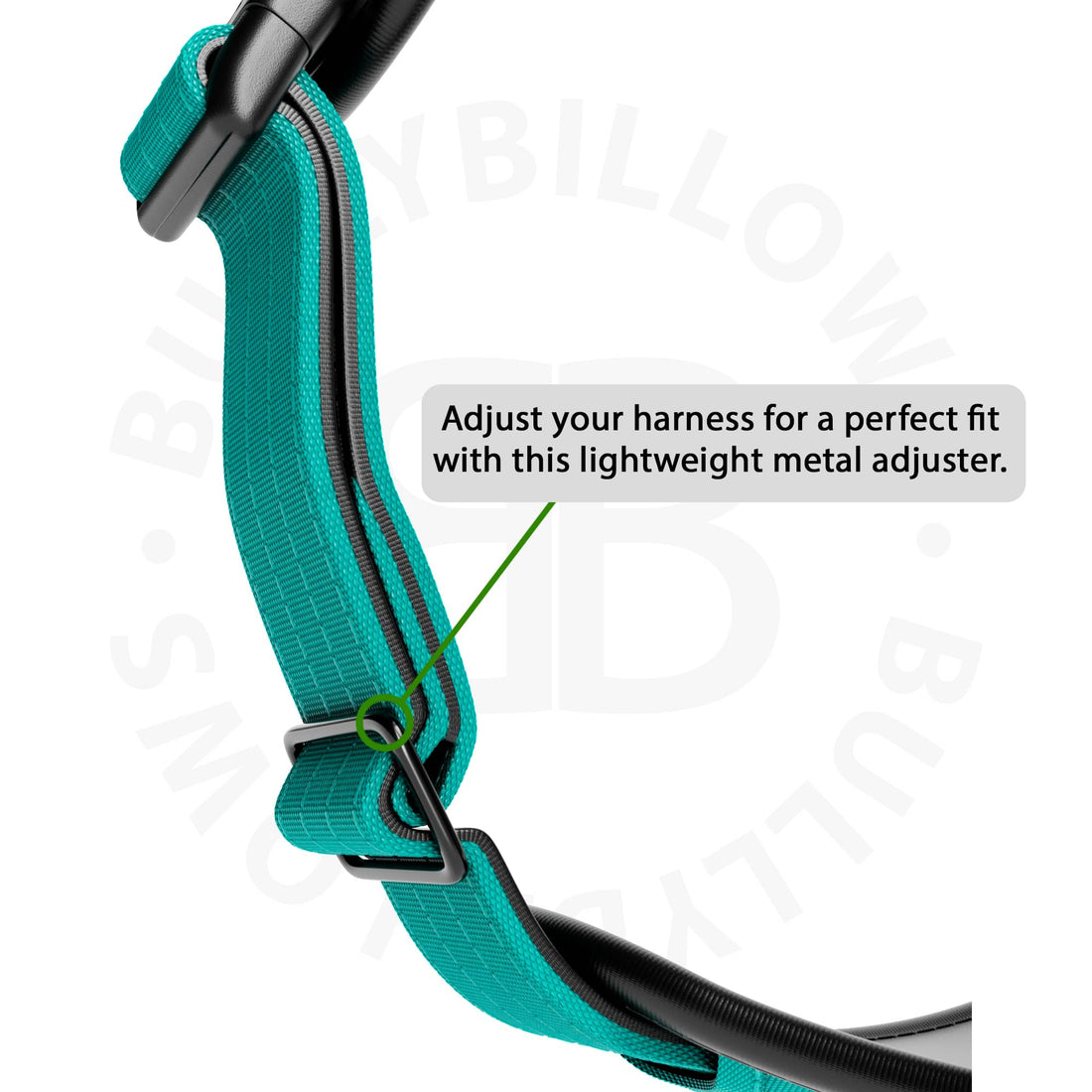 featured image of Comfort Premium Harness | Non Restrictive - Turquoise