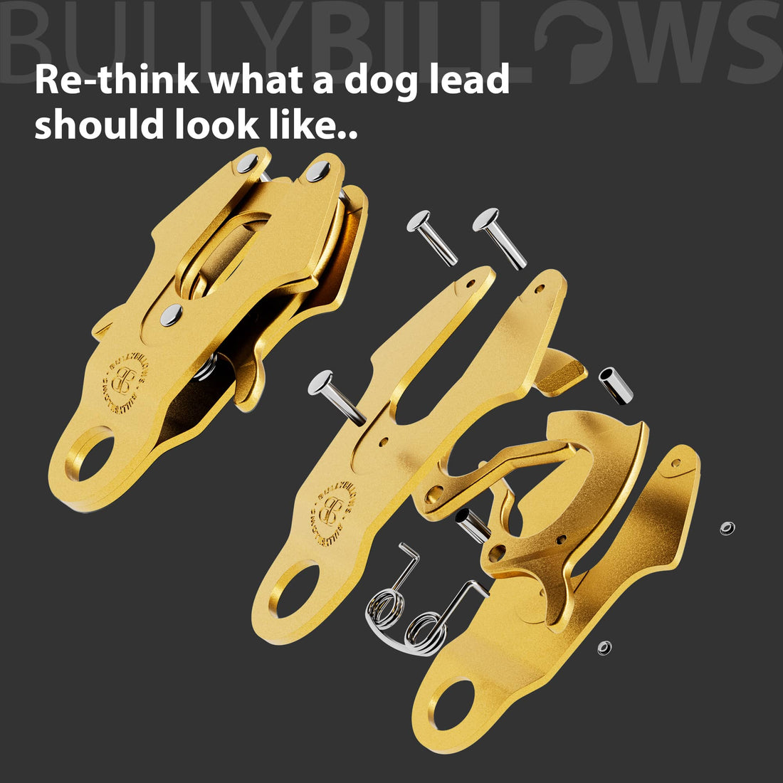 featured image of 1.4m Lighter Swivel Combat Lead | Anti-Tangle & Secure Clip - Black x Yellow