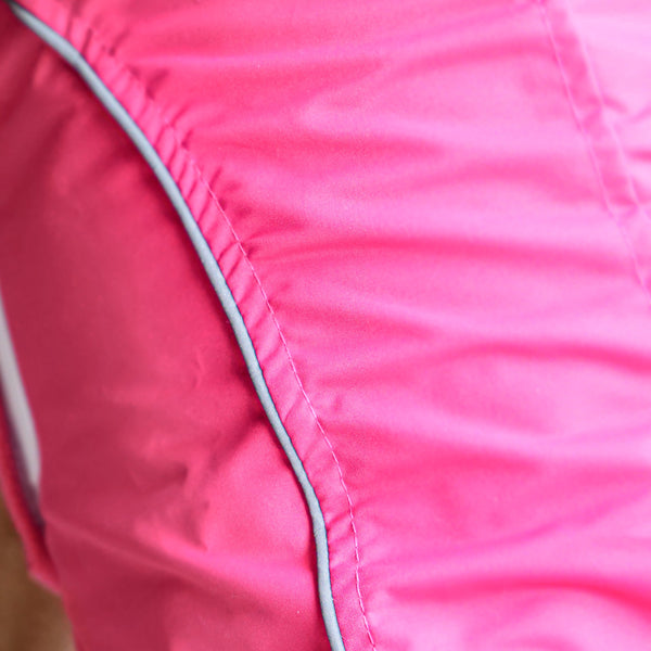 Dog Coat With Zip - Shower Proof - Carminerose