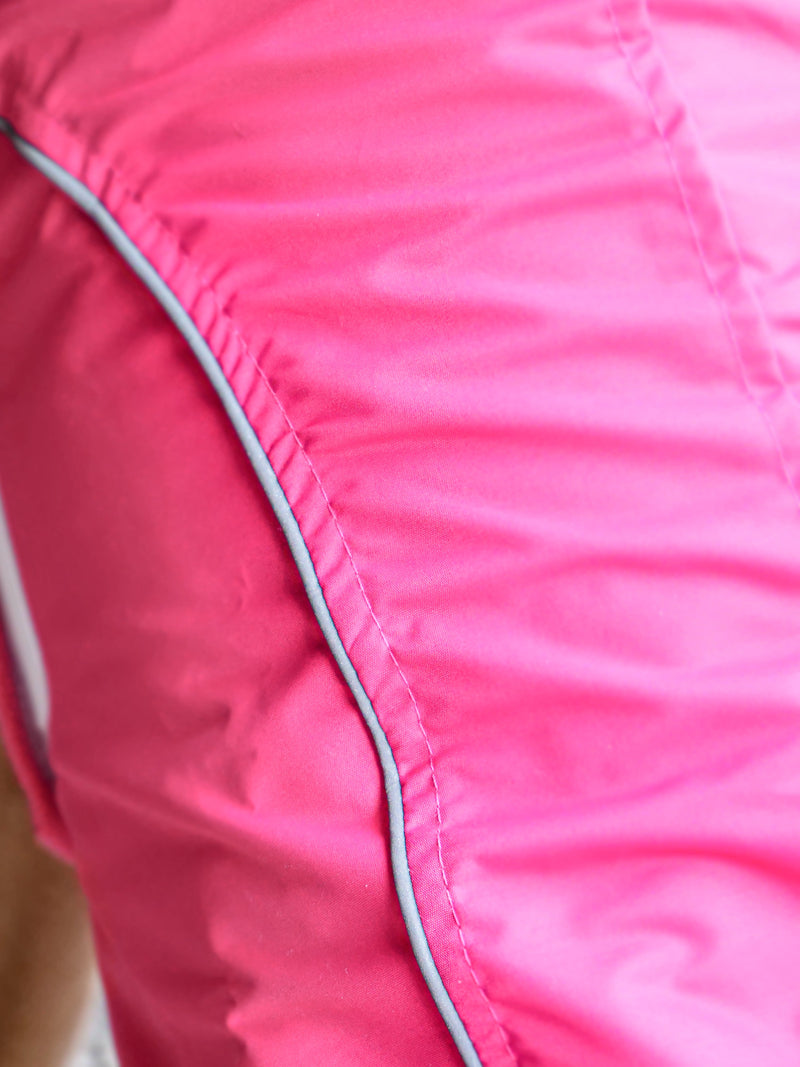 Dog Coat With Zip - Shower Proof - Carminerose