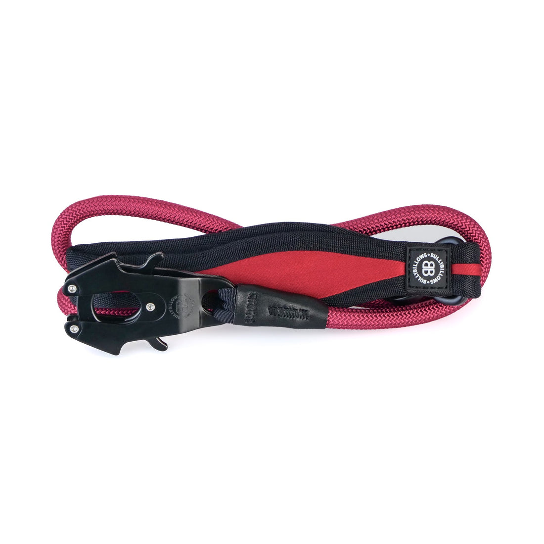Combat Rope Lead 1.4m Combat Rope Leash | Secure Rated Clip - Burgundy – BullyBillows Europe