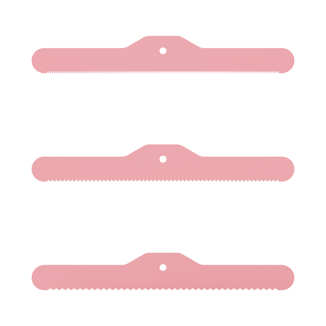 featured image of 3-Piece Spare Deshedding Blade Set - Pink