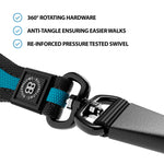 Slip Leash | Anti-Pull & Anti-Choking Training Leash - Light Blue