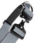 4cm Combat® Collar | With Handle & Rated Clip - Metal Grey v2.0