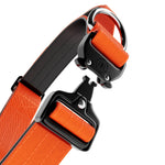 4cm Combat® Collar | With Handle & Rated Clip - Orange v2.0