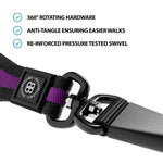 Slip Leash | Anti-Pull & Anti-Choking Training Leash - Purple