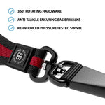 Slip Leash | Anti-Pull & Anti-Choking Training Leash - Red