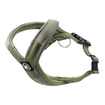 RR - Slip on Padded Comfort Harness | Non Restrictive & Reflective - Khaki