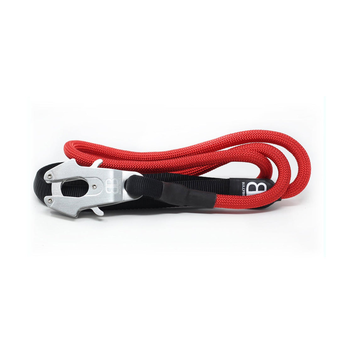 Combat Rope Lead 1.4m Combat Rope Leash | Secure Rated Clip - MATTE PLATINUM - Red ...