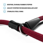 Slip Leash | Anti-Pull & Anti-Choking Training Leash - Burgundy v2.0