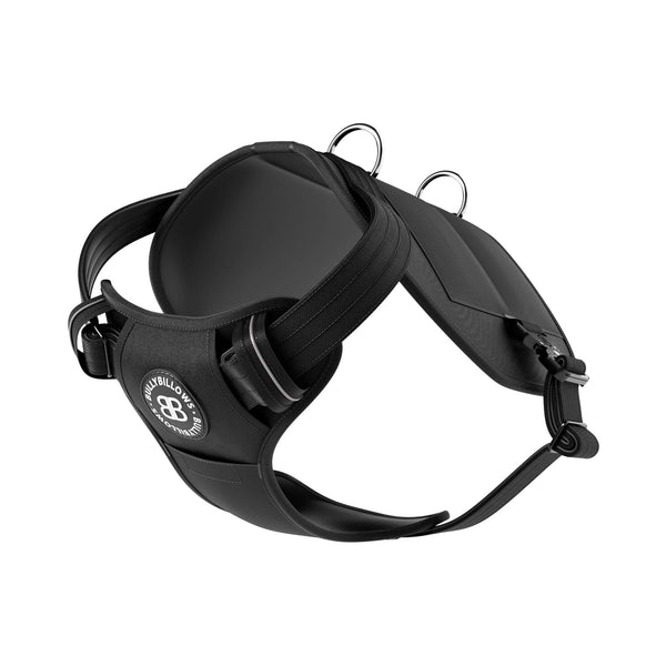 Weight & Fitness Premium Harness | Health Enhancement - x5 Pockets - Black