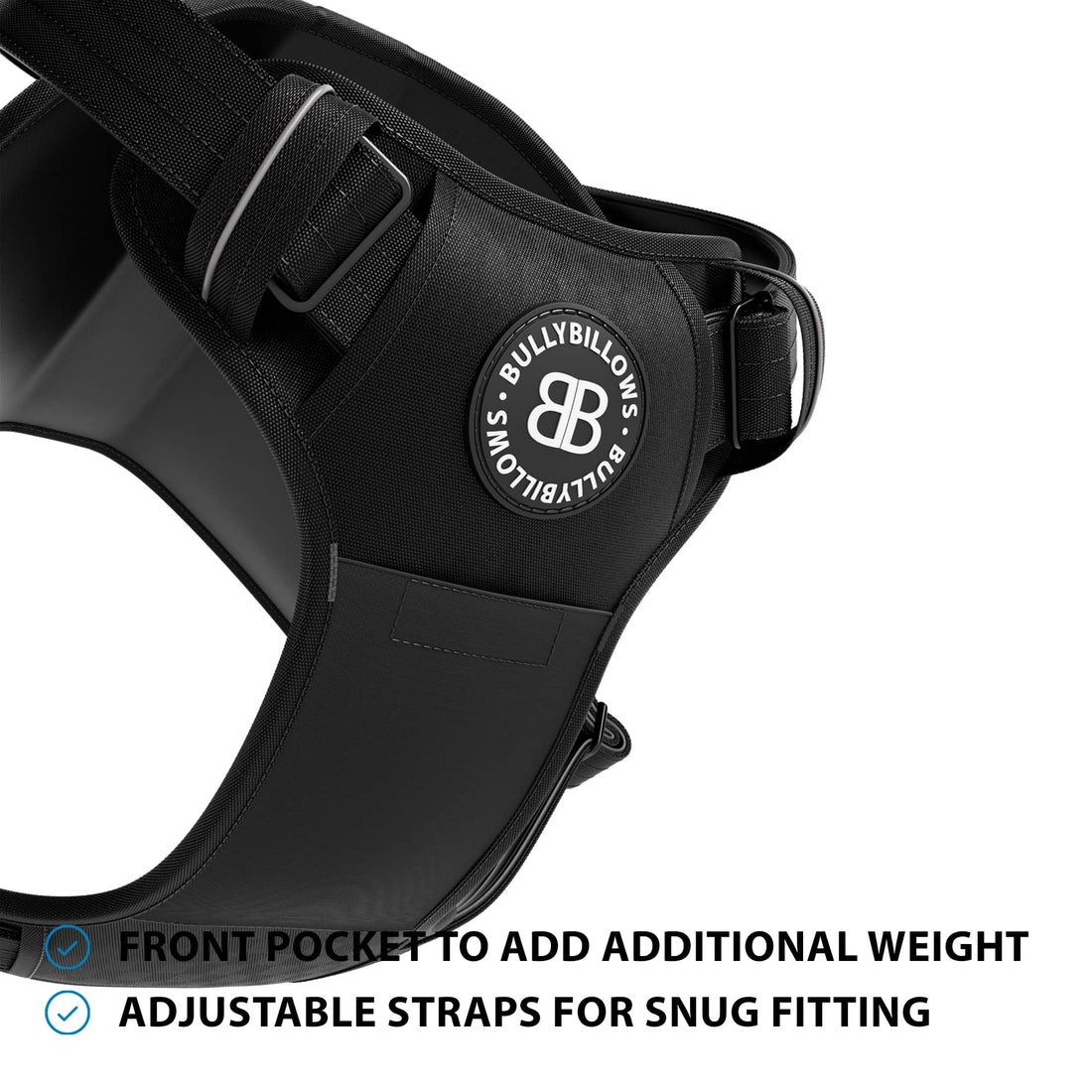 featured image of Weight & Fitness Comfort Harness - Black
