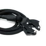 1.4m Combat Rope Leash - Secure Rated Clip - Black