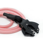 1.4m Combat Rope Leash - Secure Rated Clip - Pink