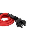 1.4m Combat Rope Leash - Secure Rated Clip - Red